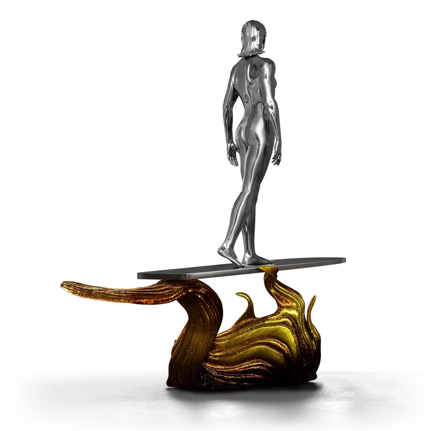 Les 4 Fantastiques Silver Surfer statuette 1/10 Art Scale 27 cm Iron Studios