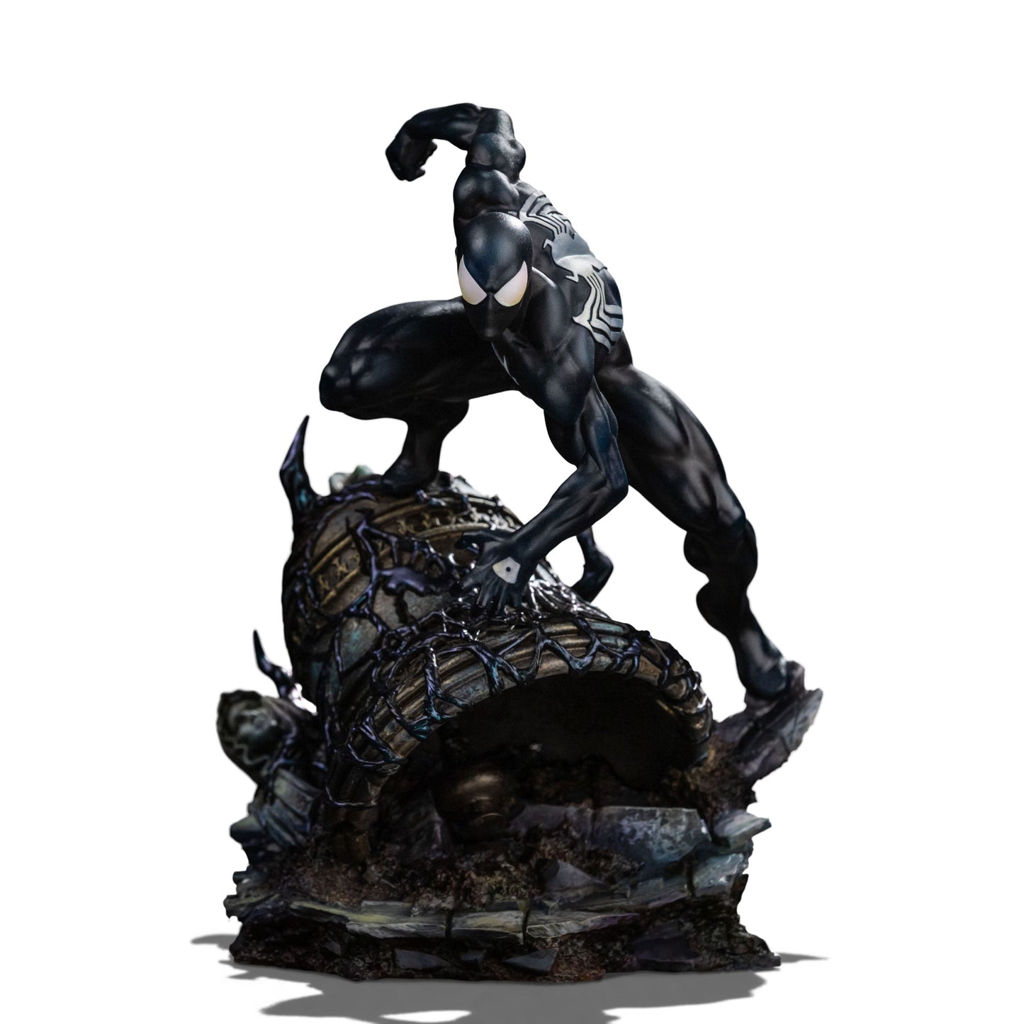 Marvel statuette Spider-Man Black Costume 1/10 BDS Art Scale 20 cm Iron Studios