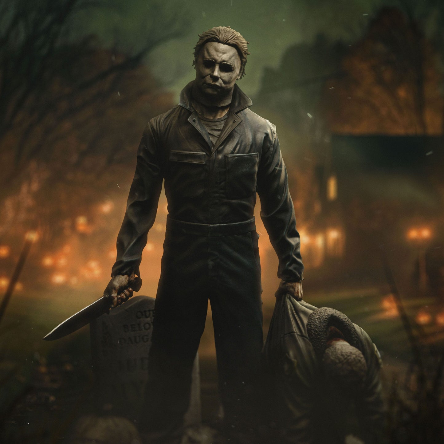 Michael Myers Halloween statuette 1/10 Deluxe Art Scale 21 cm Iron Studios