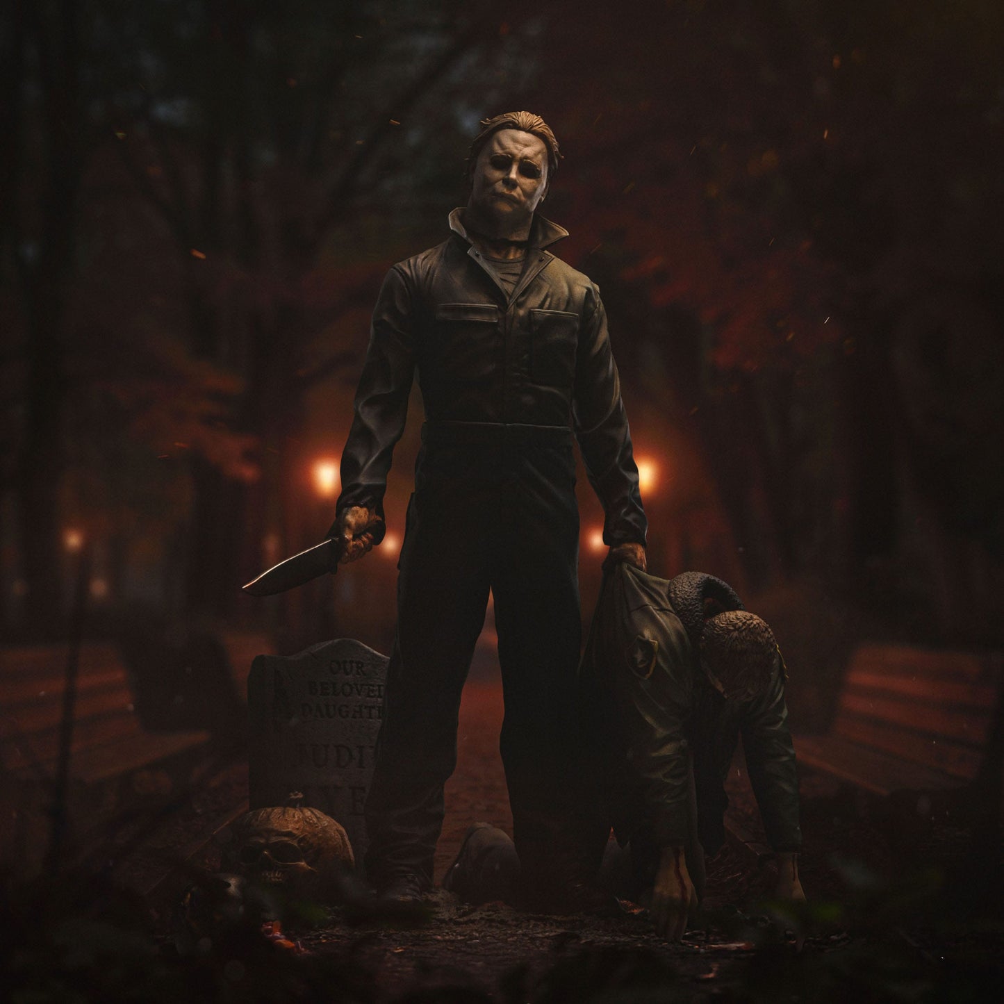 Michael Myers Halloween statuette 1/10 Deluxe Art Scale 21 cm Iron Studios