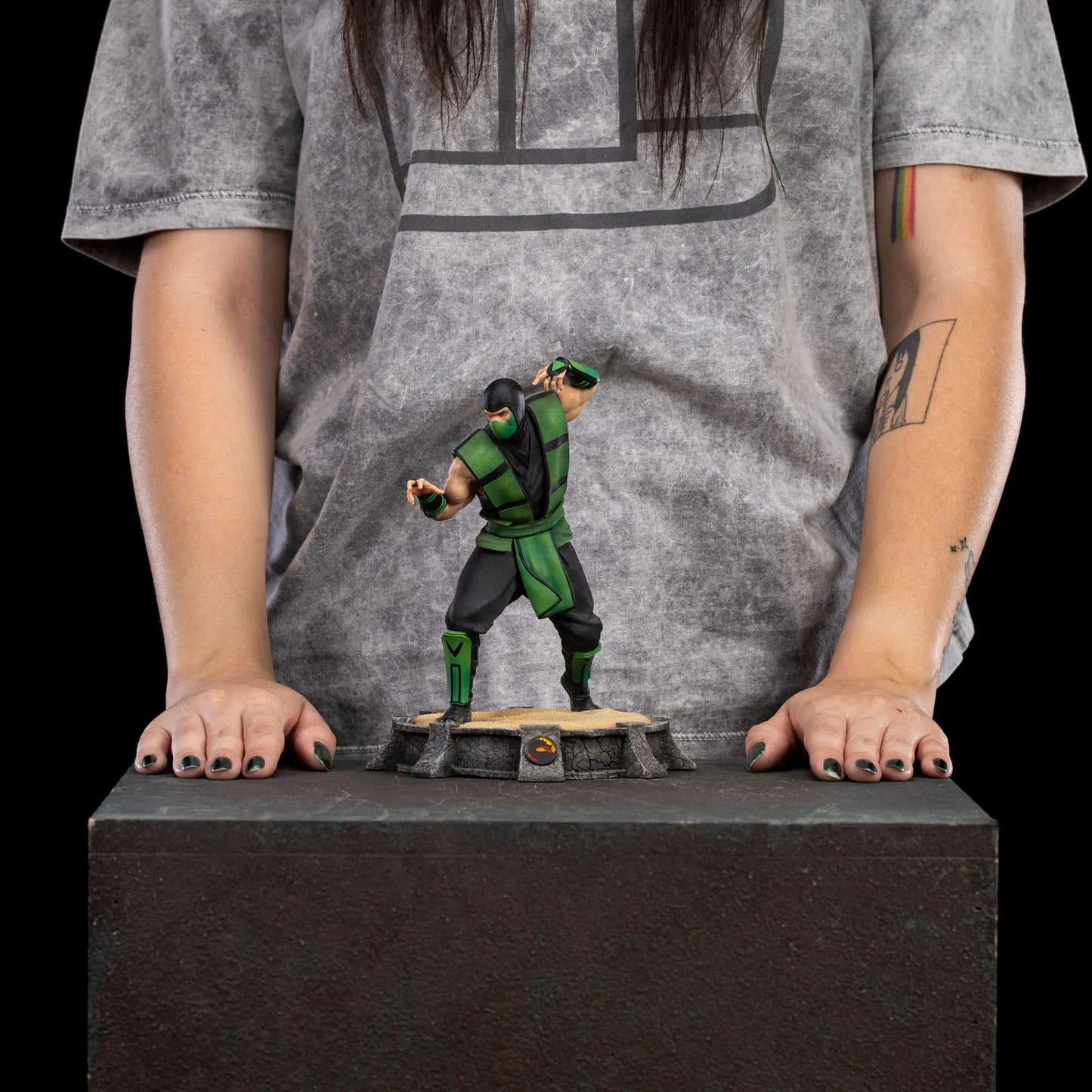 Mortal Kombat statuette 1/10 Art Scale Reptile 20 cm - Rue Du Retro