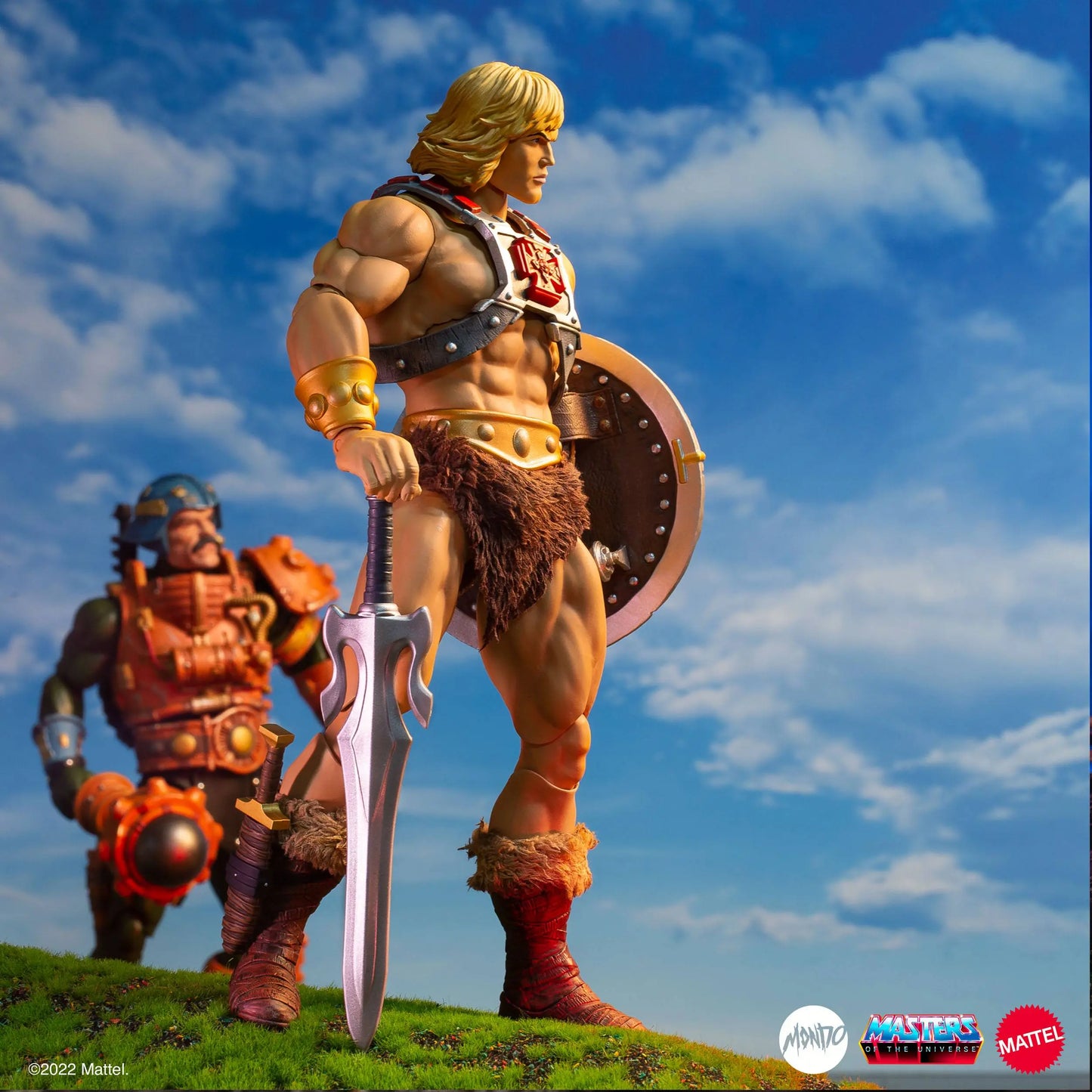 Musclor Les Maîtres de L'univers Masters of the Universe figurine MOTU He-Man Regular Edition 30cm Mondo