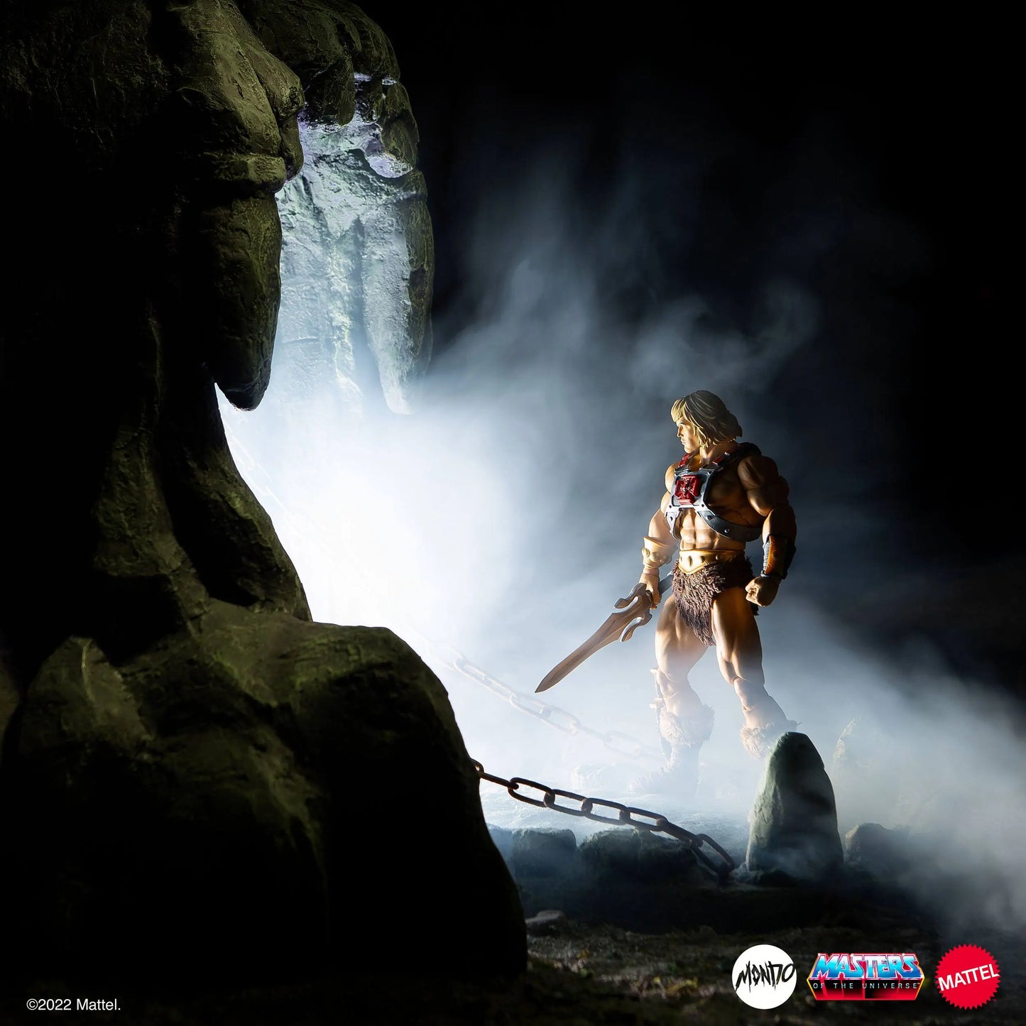 Musclor Les Maîtres de L'univers Masters of the Universe figurine MOTU He-Man Regular Edition 30cm Mondo