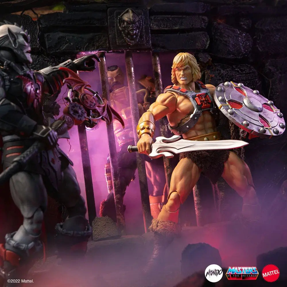 Musclor Les Maîtres de L'univers Masters of the Universe figurine MOTU He-Man Regular Edition 30cm Mondo