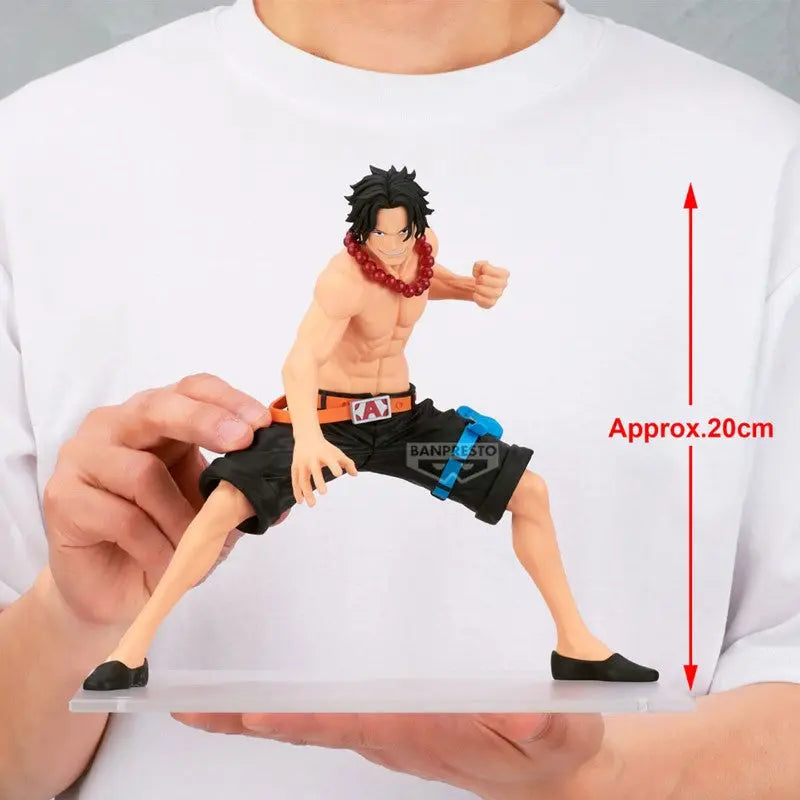 One Piece Grandista Portgas D Ace 20cm W129 - Rue Du Retro
