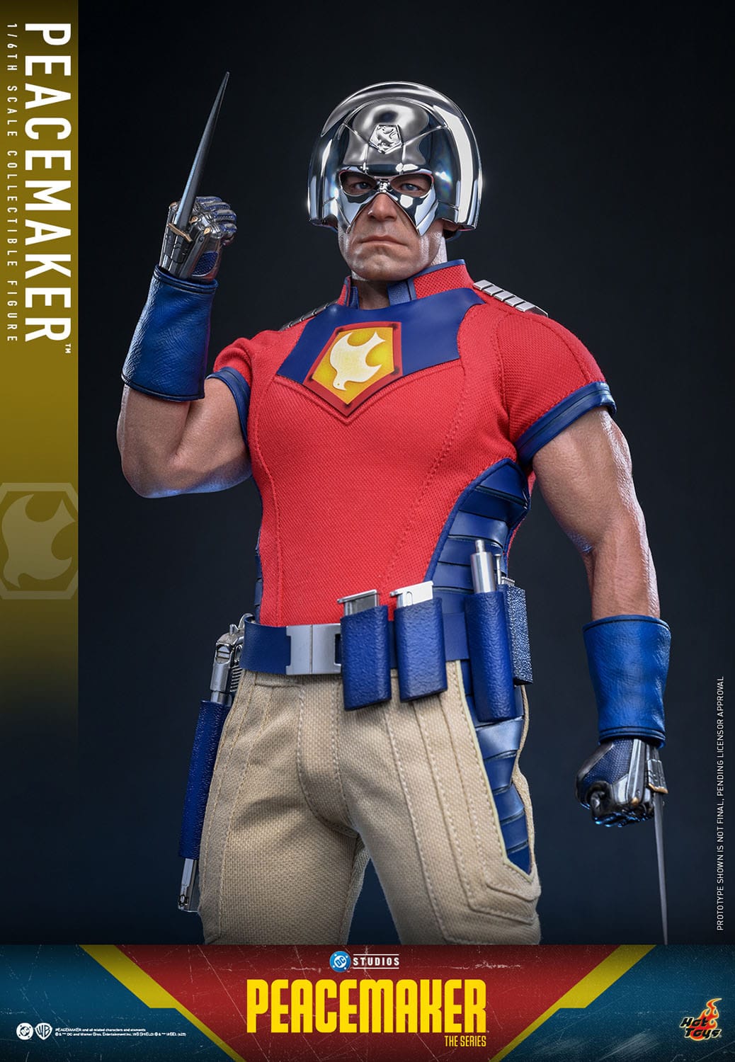 Peacemaker figurine 1/6 31cm Hot Toys
