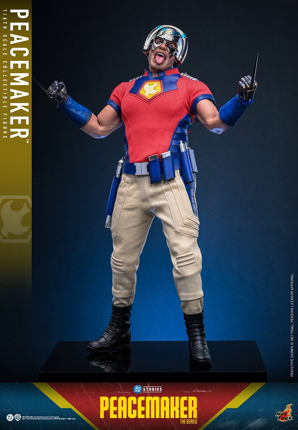 Peacemaker figurine 1/6 31cm Hot Toys
