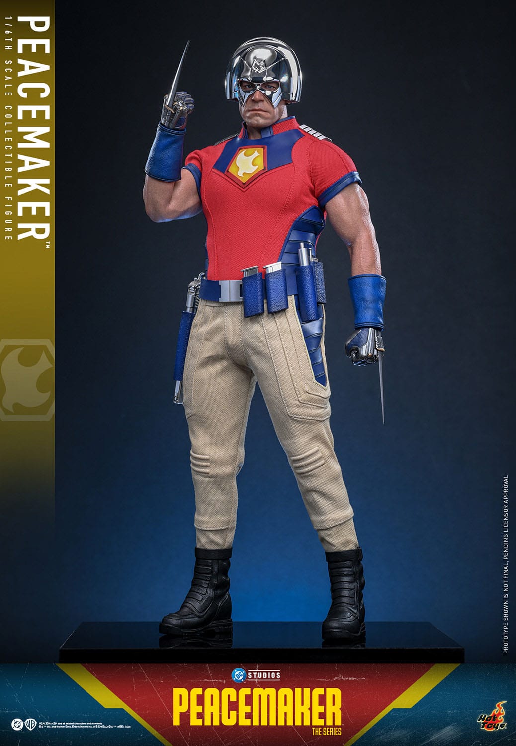 Peacemaker figurine 1/6 31cm Hot Toys