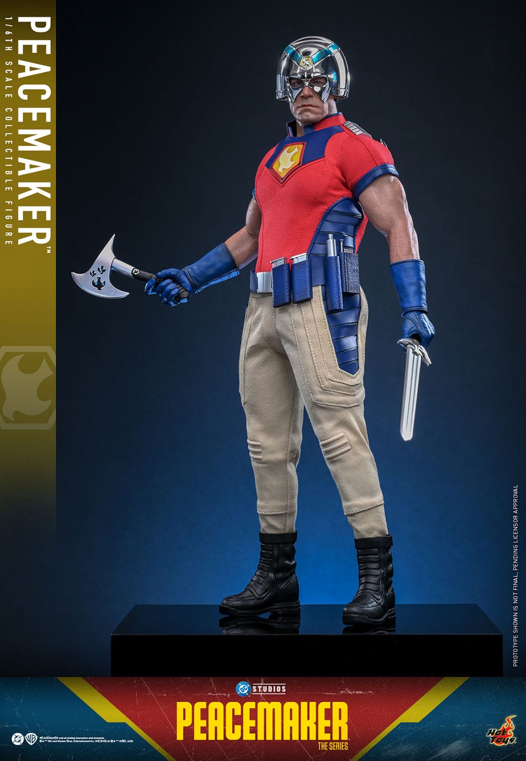 Peacemaker figurine 1/6 31cm Hot Toys