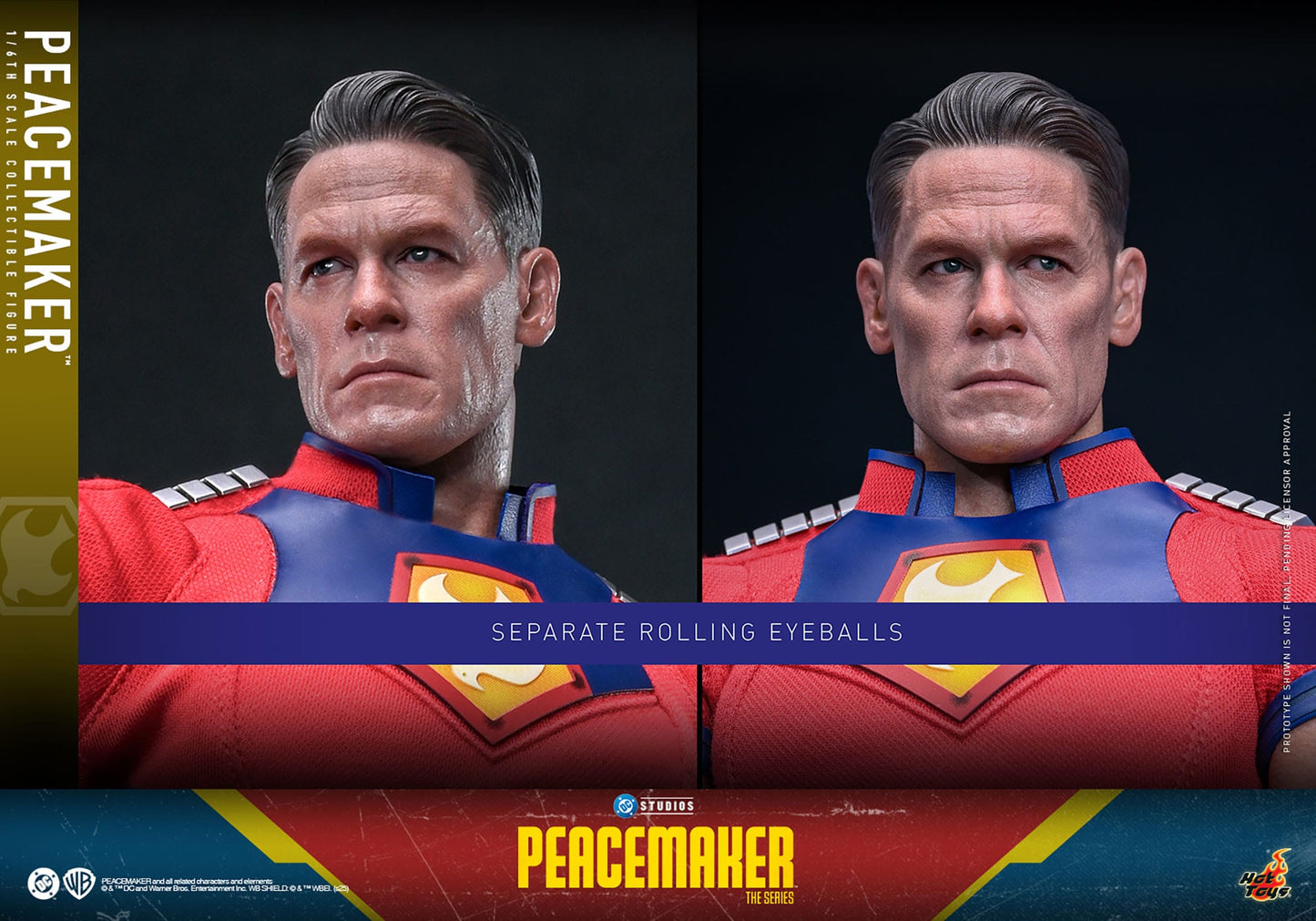 Peacemaker figurine 1/6 31cm Hot Toys