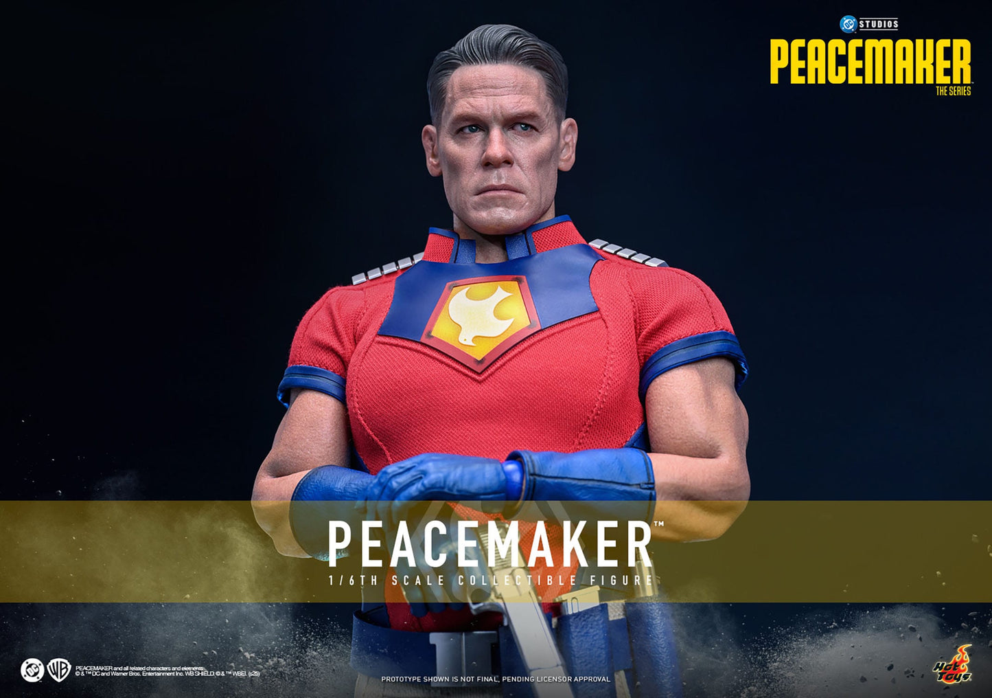 Peacemaker figurine 1/6 31cm Hot Toys