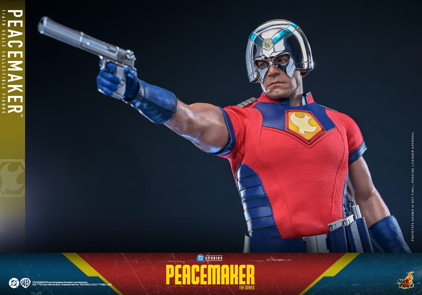 Peacemaker figurine 1/6 31cm Hot Toys