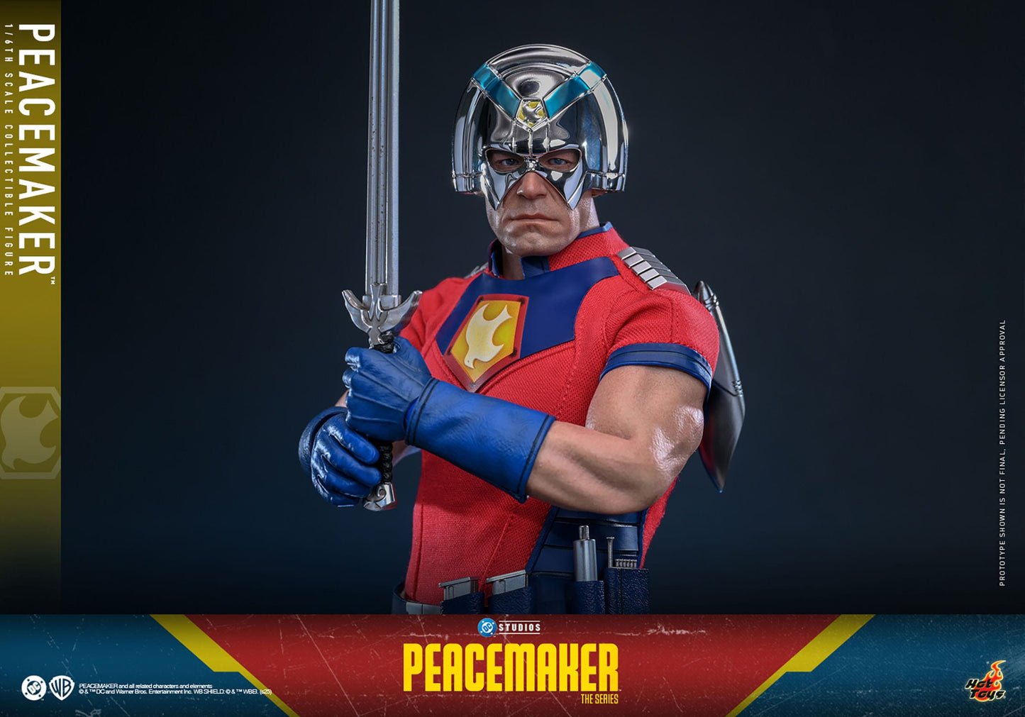 Peacemaker figurine 1/6 31cm Hot Toys