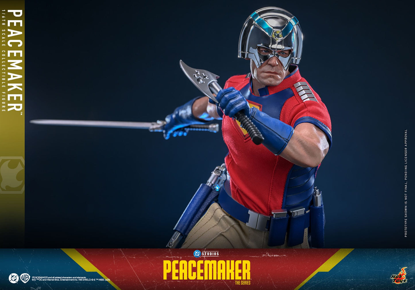 Peacemaker figurine 1/6 31cm Hot Toys