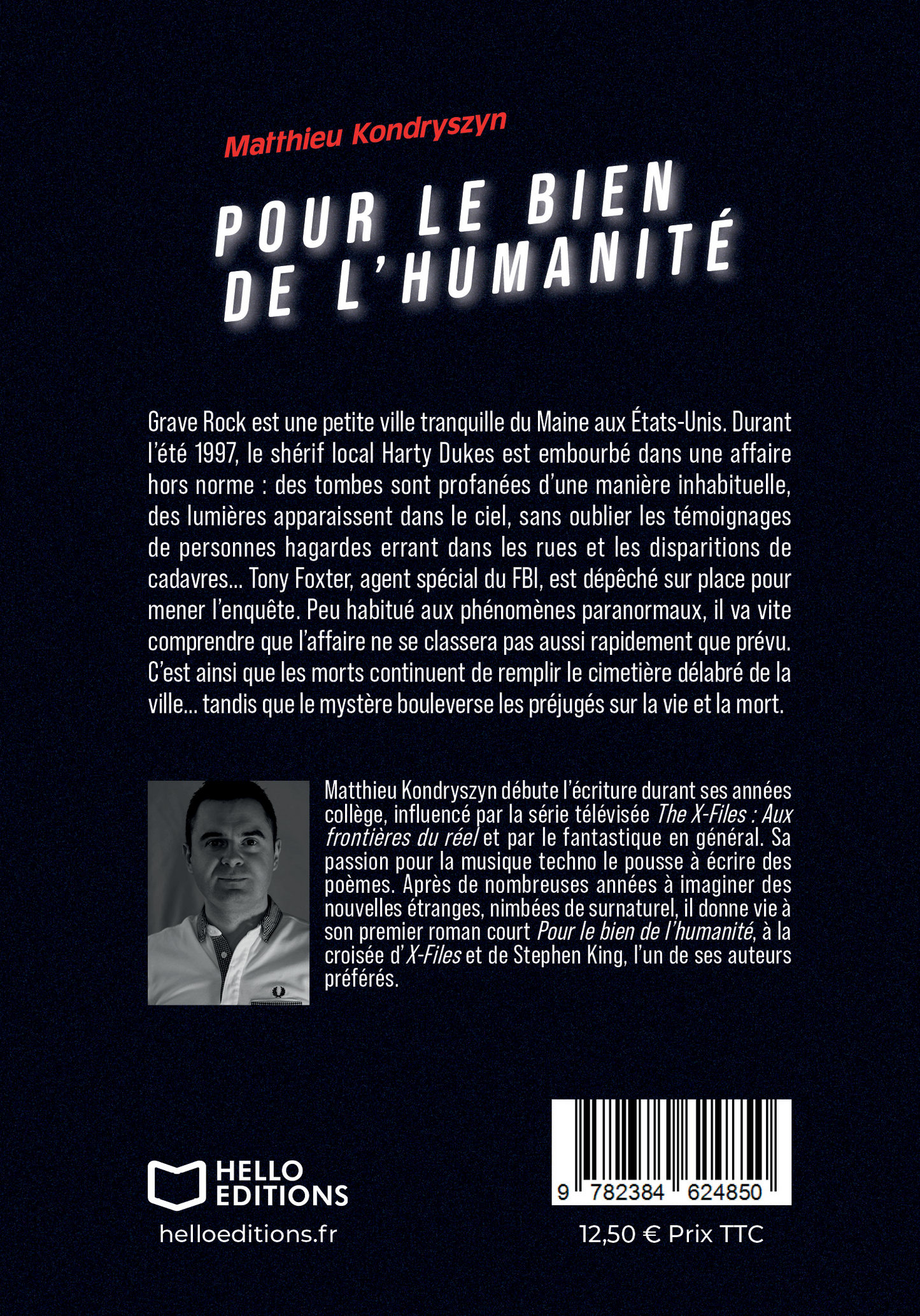 Pour le bien de l'humanité / Editions Hello