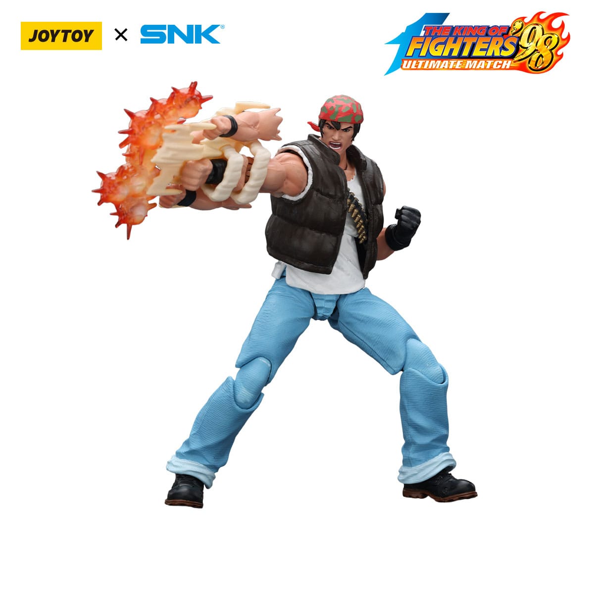 Ralf Jones The King Of Fighters '98 figurine Hero Team 12 cm - Rue Du Retro