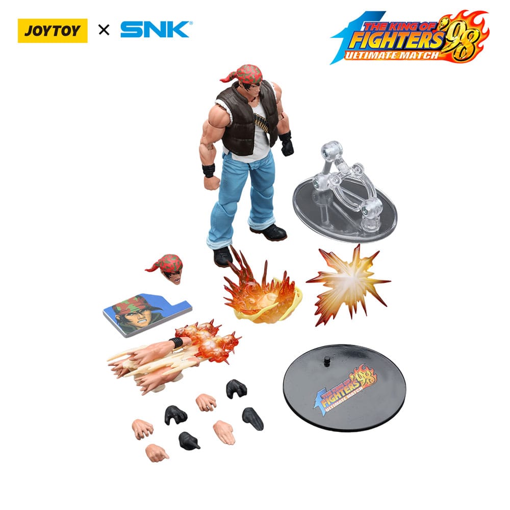 Ralf Jones The King Of Fighters '98 figurine Hero Team 12 cm - Rue Du Retro