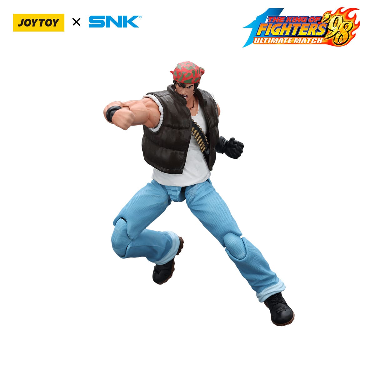 Ralf Jones The King Of Fighters '98 figurine Hero Team 12 cm - Rue Du Retro