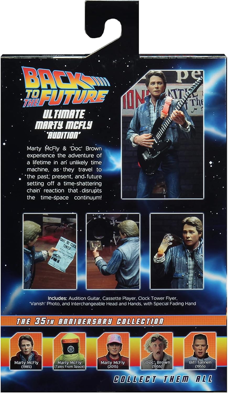 Retour Vers Le Futur Marty Mcfly Ultimate 1985 18cm Neca