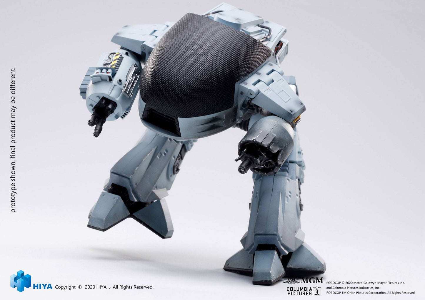 Robocop figurine ED209 sonore Exquisite Mini Battle Damaged 15 cm Hiya Toys