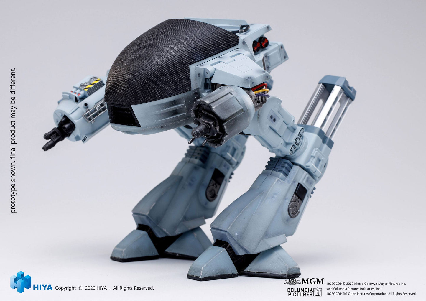 Robocop figurine ED209 sonore Exquisite Mini Battle Damaged 15 cm Hiya Toys