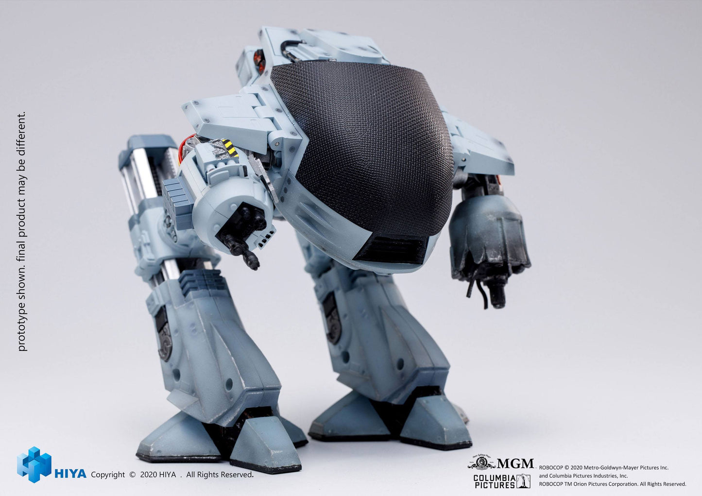 Robocop figurine ED209 sonore Exquisite Mini Battle Damaged 15 cm Hiya Toys