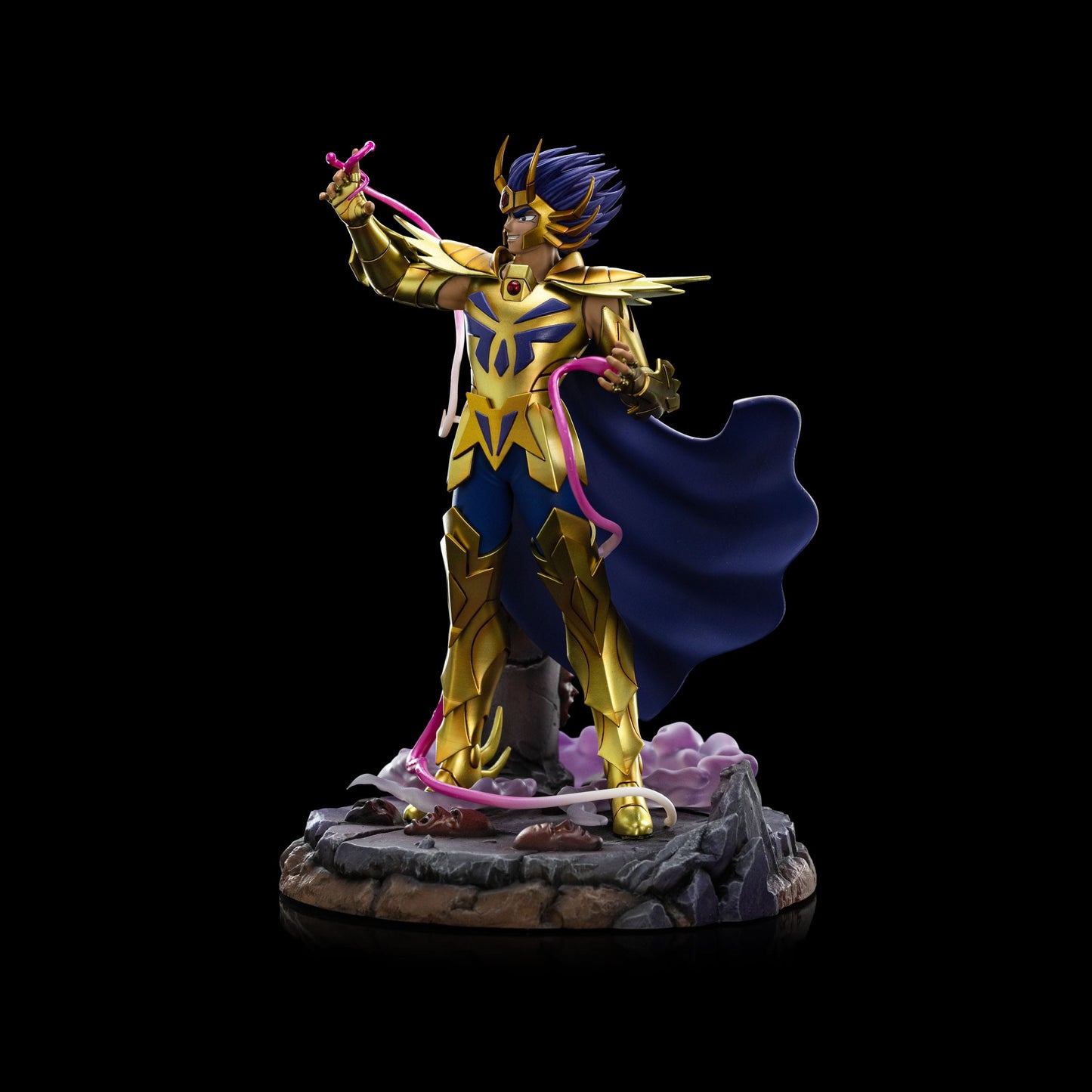 Saint Seiya Cancer Deathmask statuette 1/10 Art Scale 23cm Iron Studios