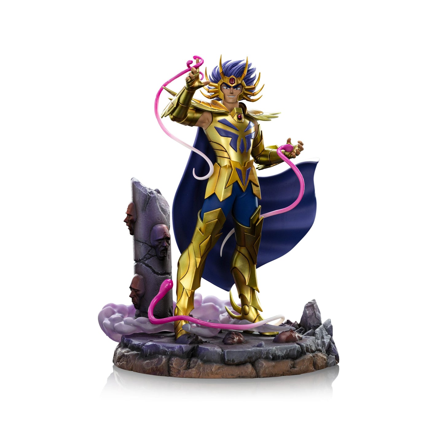 Saint Seiya Cancer Deathmask statuette 1/10 Art Scale 23cm Iron Studios