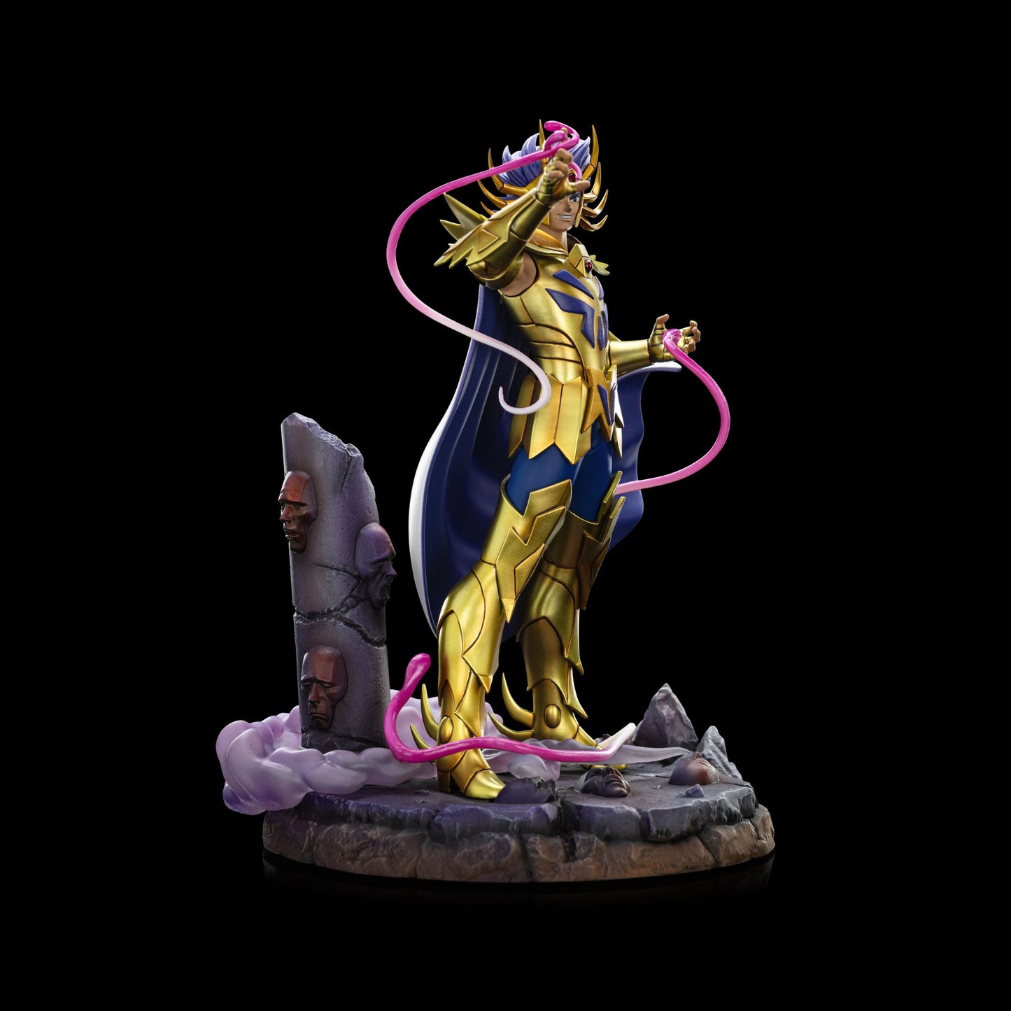 Saint Seiya Cancer Deathmask statuette 1/10 Art Scale 23cm Iron Studios