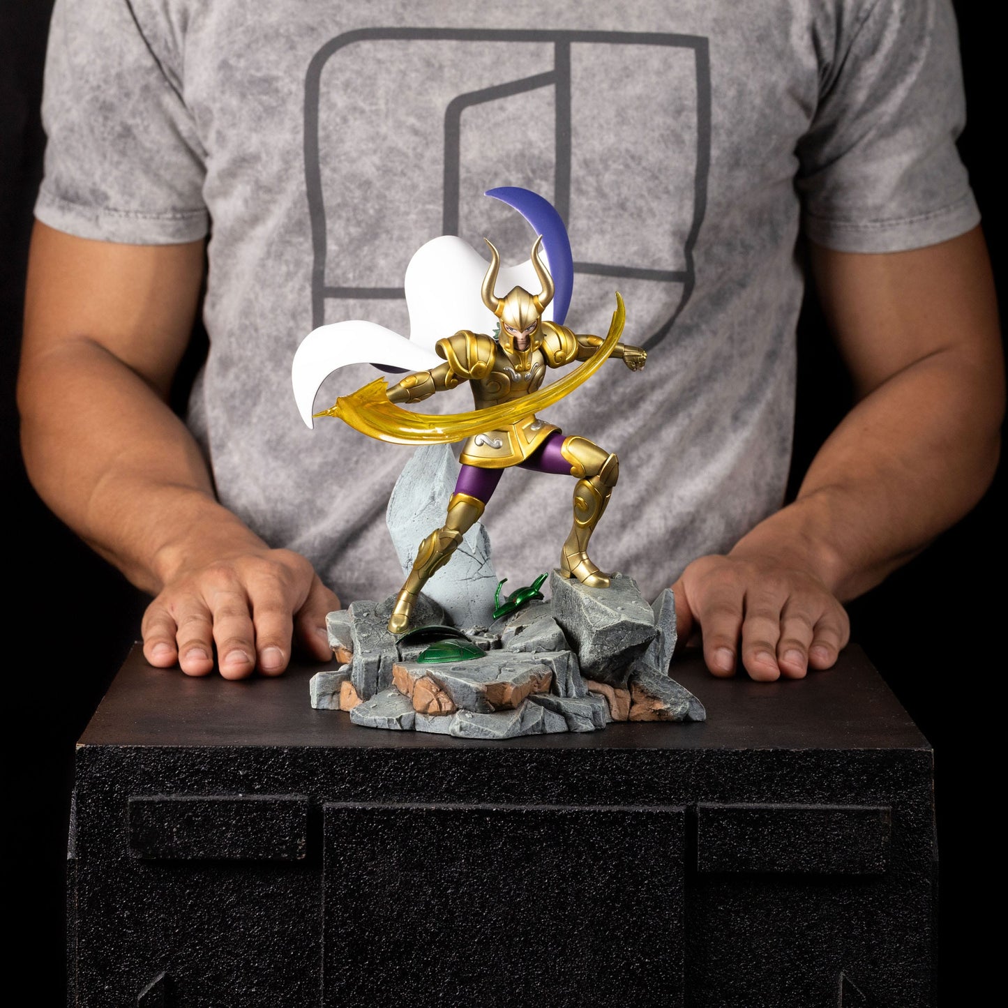 Saint Seiya Capricorne Shura statuette 1/10 Art Scale 25cm Iron Studios