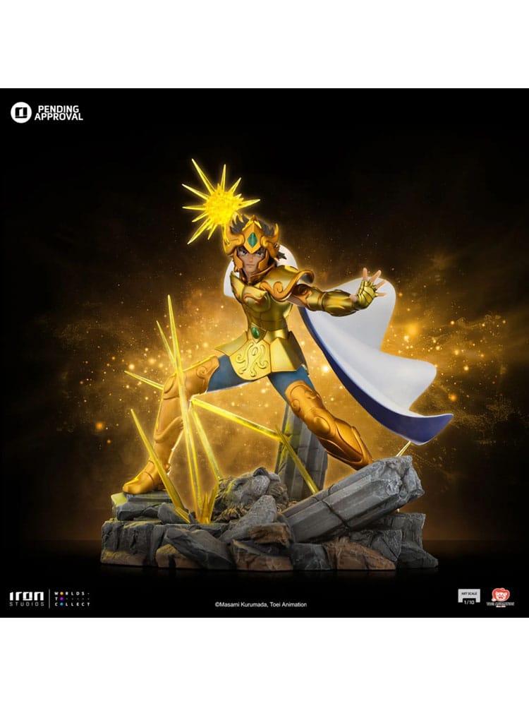 Saint Seiya Lion Aiolia statuette 1/10 Art Scale 24cm Iron Studios