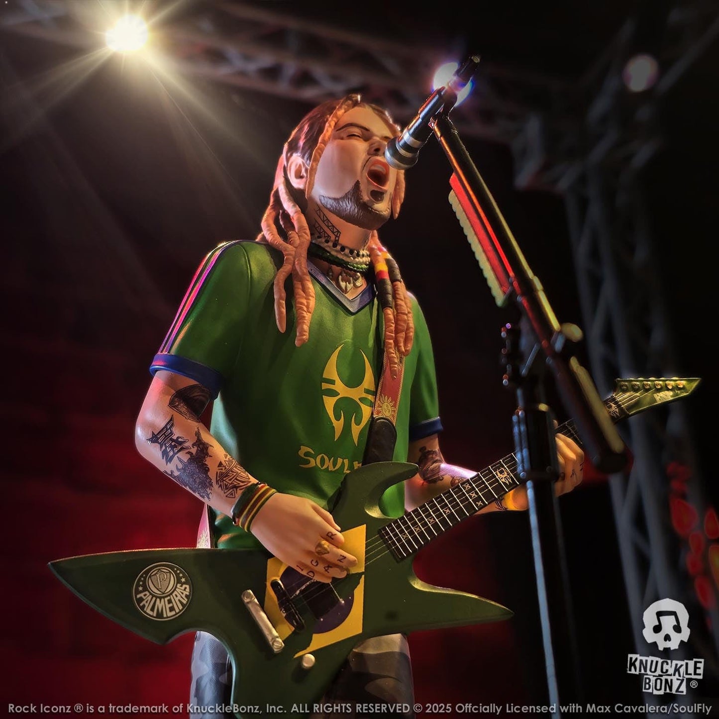 Soulfly Max Cavalera statuette Rock Iconz Max Cavalera 22cm Knucklebonz