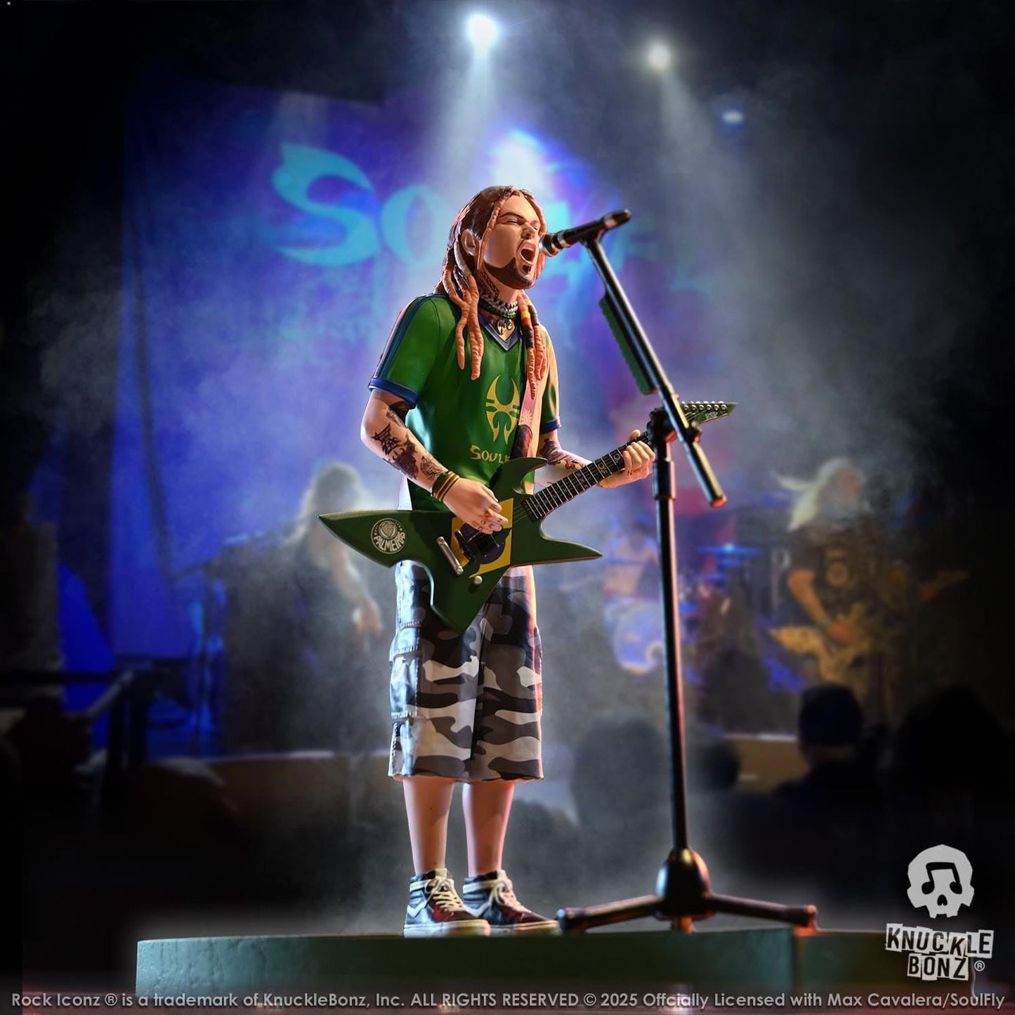Soulfly Max Cavalera statuette Rock Iconz Max Cavalera 22cm Knucklebonz