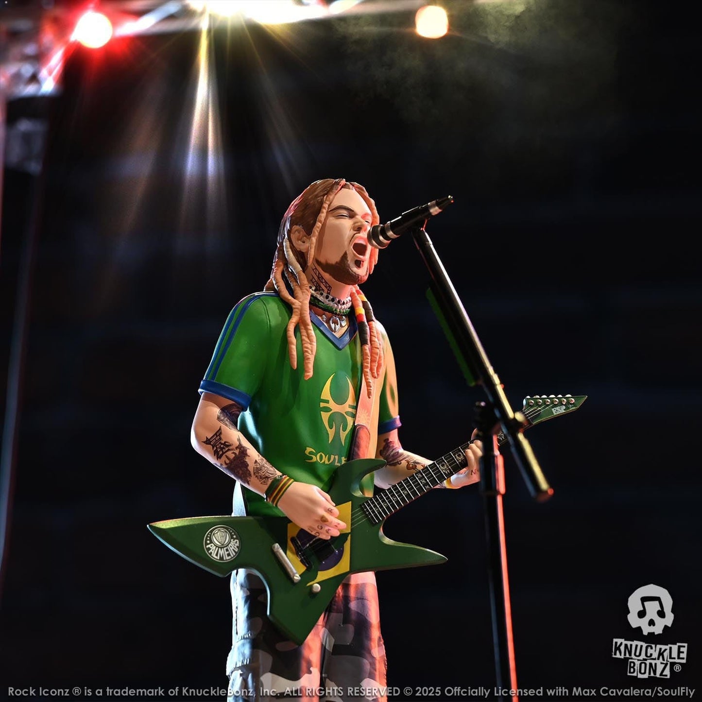 Soulfly Max Cavalera statuette Rock Iconz Max Cavalera 22cm Knucklebonz