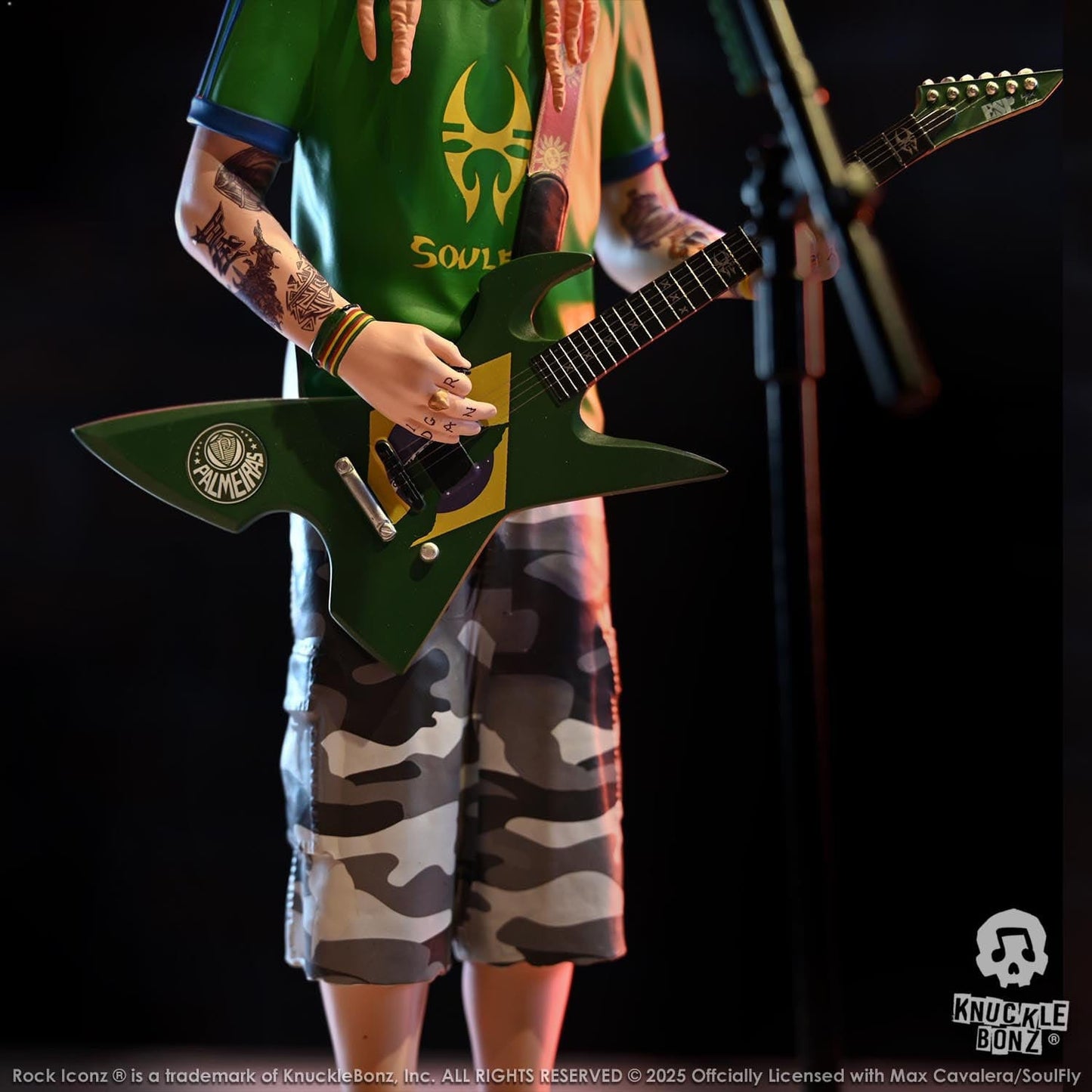 Soulfly Max Cavalera statuette Rock Iconz Max Cavalera 22cm Knucklebonz