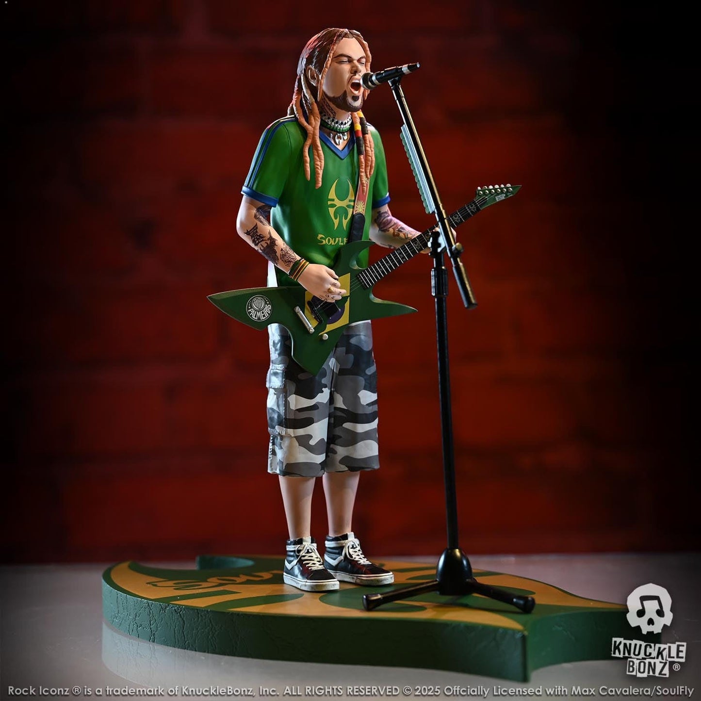 Soulfly Max Cavalera statuette Rock Iconz Max Cavalera 22cm Knucklebonz