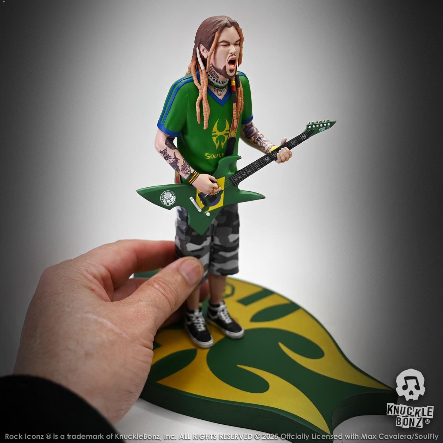 Soulfly Max Cavalera statuette Rock Iconz Max Cavalera 22cm Knucklebonz