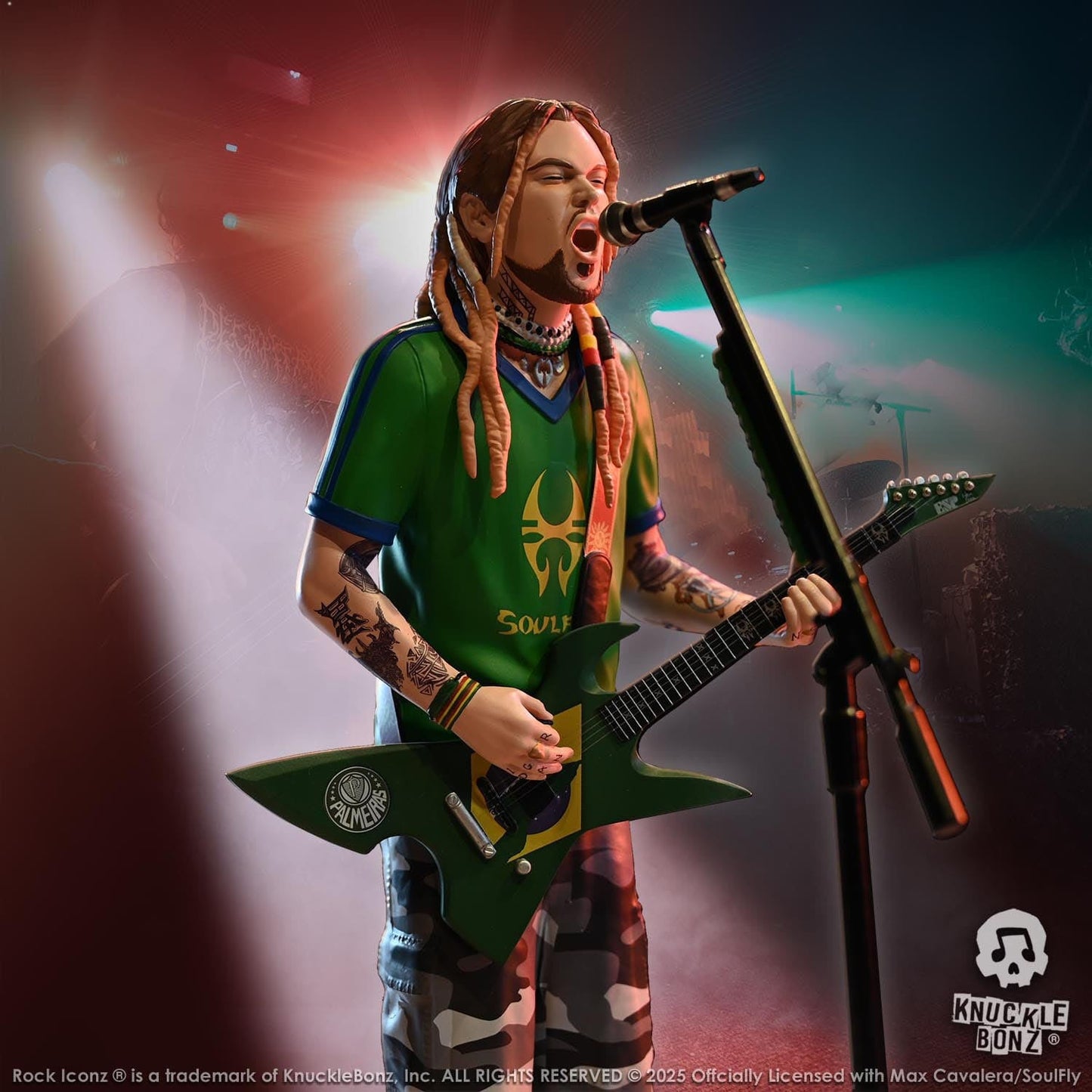 Soulfly Max Cavalera statuette Rock Iconz Max Cavalera 22cm Knucklebonz