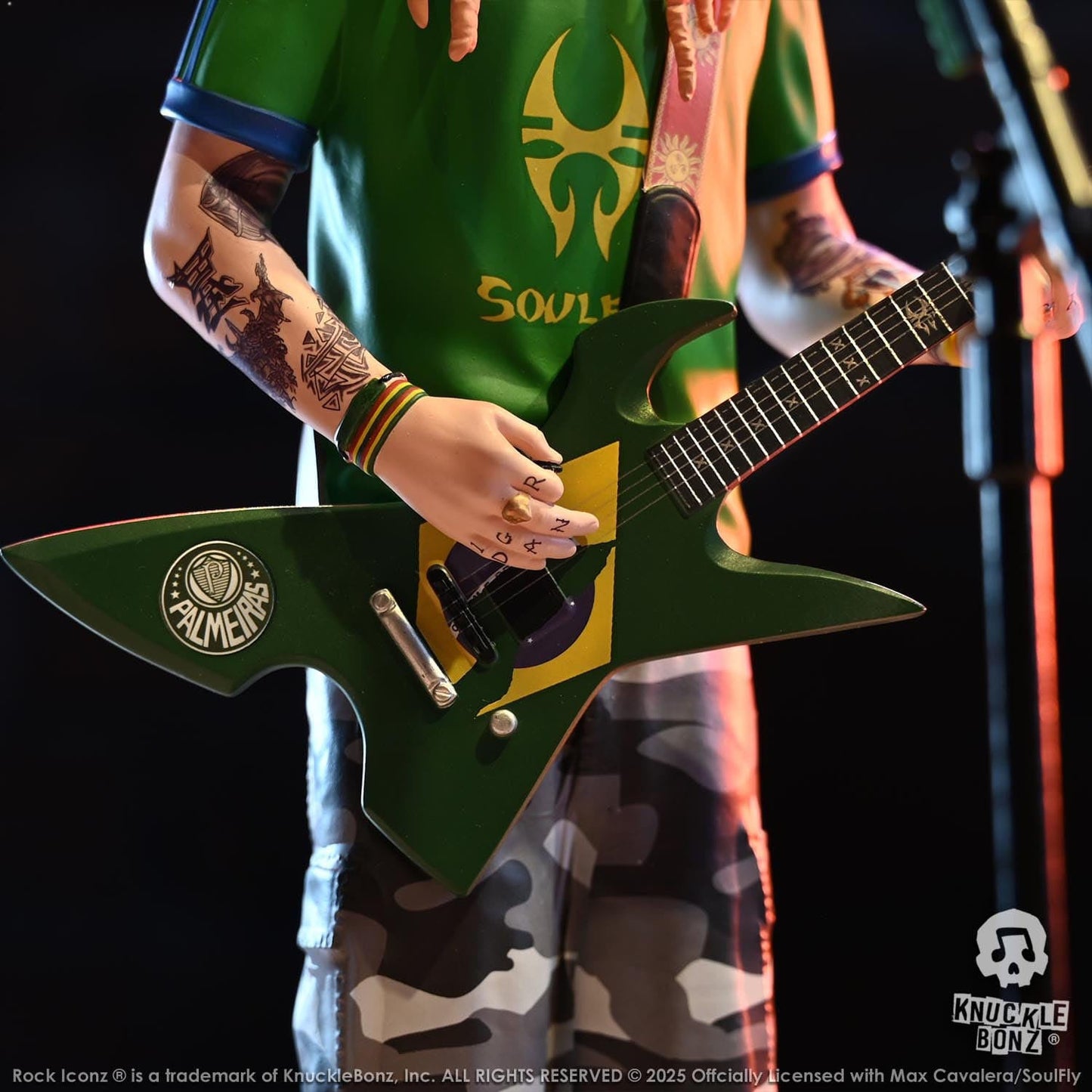 Soulfly Max Cavalera statuette Rock Iconz Max Cavalera 22cm Knucklebonz