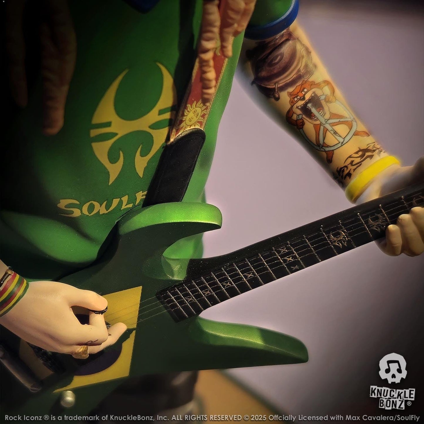 Soulfly Max Cavalera statuette Rock Iconz Max Cavalera 22cm Knucklebonz