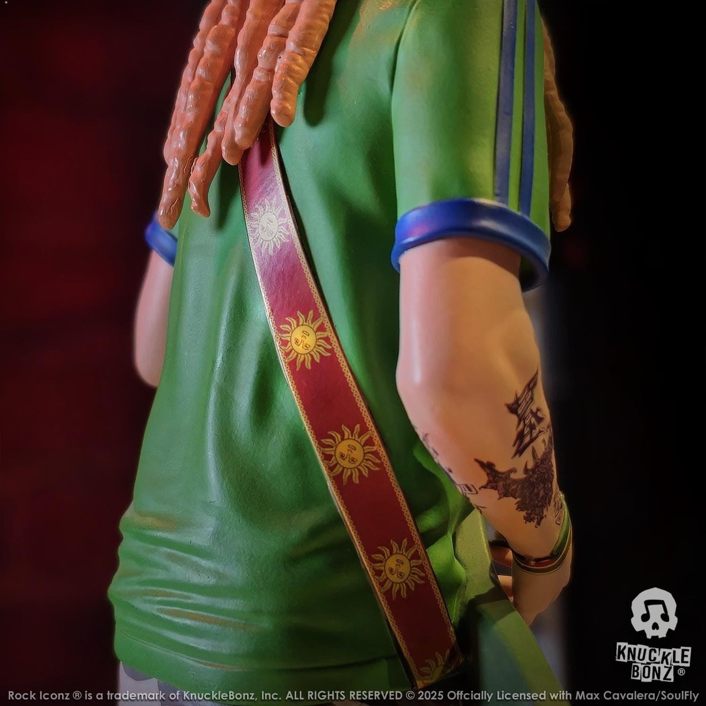 Soulfly Max Cavalera statuette Rock Iconz Max Cavalera 22cm Knucklebonz
