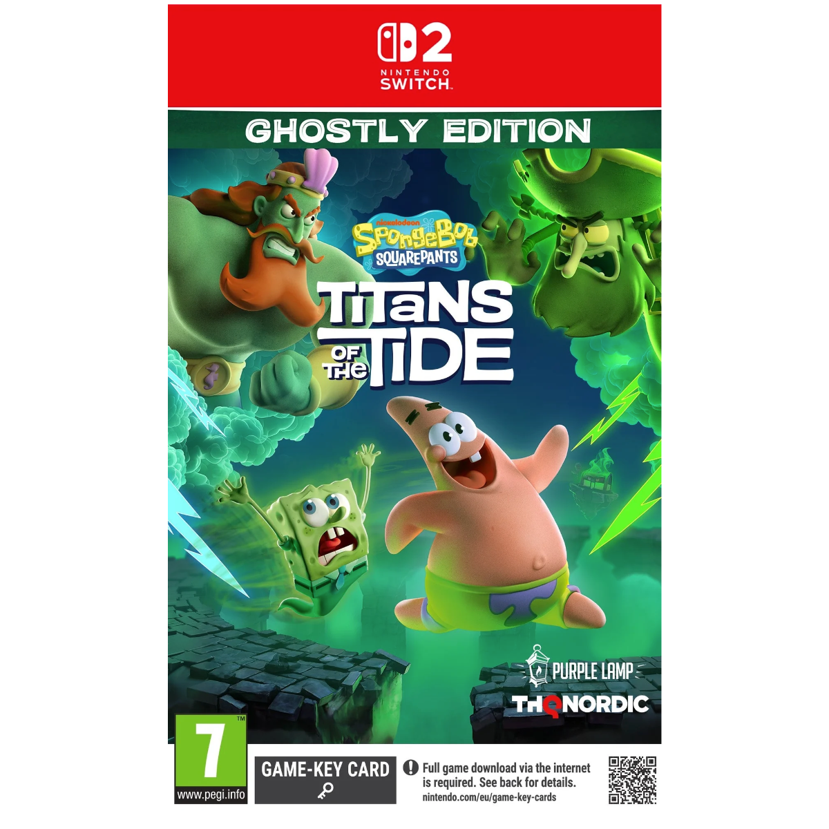 SpongeBob Titans of the Tide Ghostly Collector Edition Switch 2