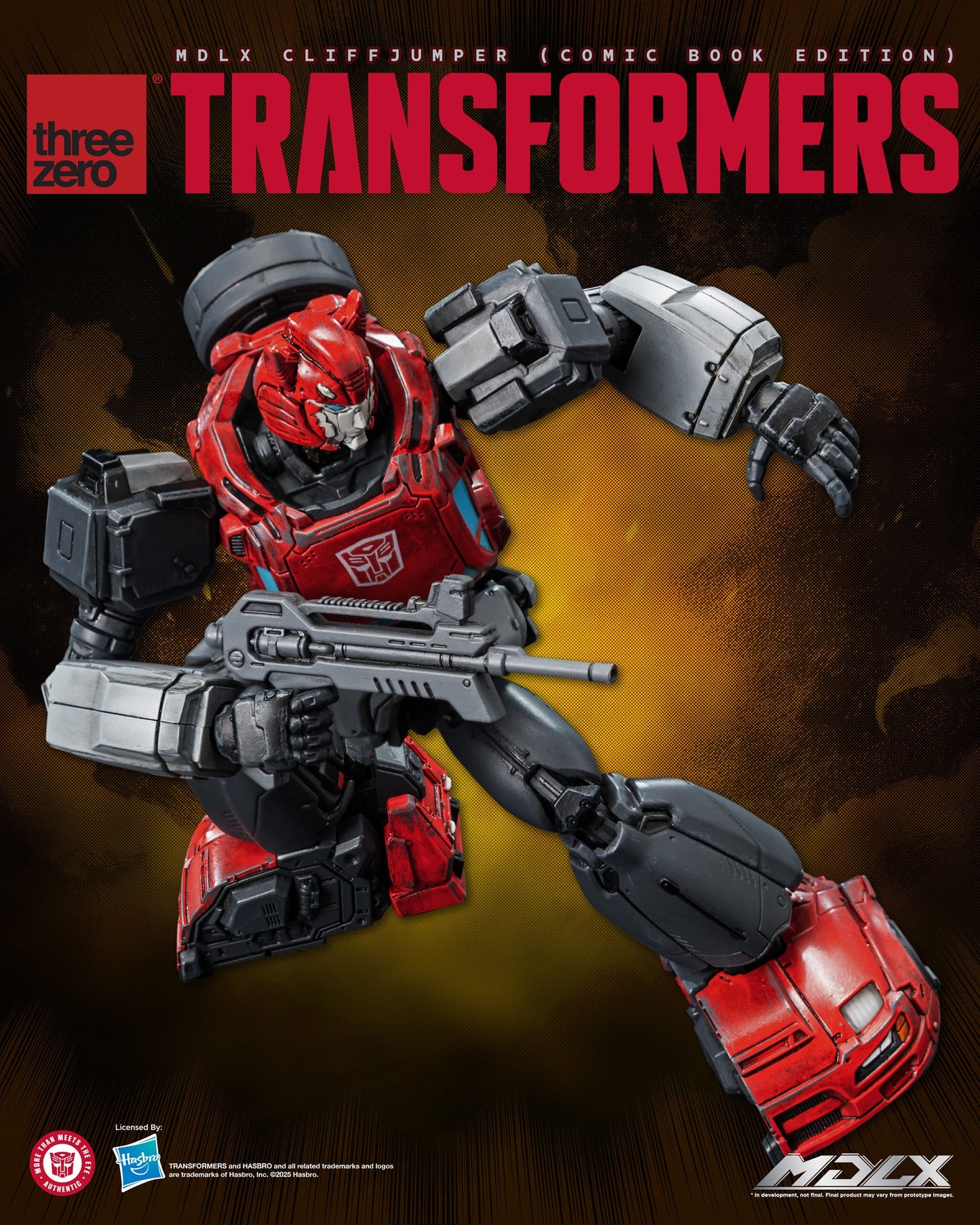 Transformers figurine MDLX Cliffjumper (Comic Book Edition) 12 cm ThreeZero