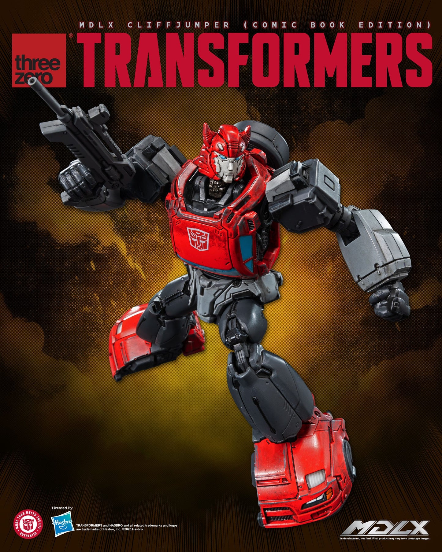Transformers figurine MDLX Cliffjumper (Comic Book Edition) 12 cm ThreeZero