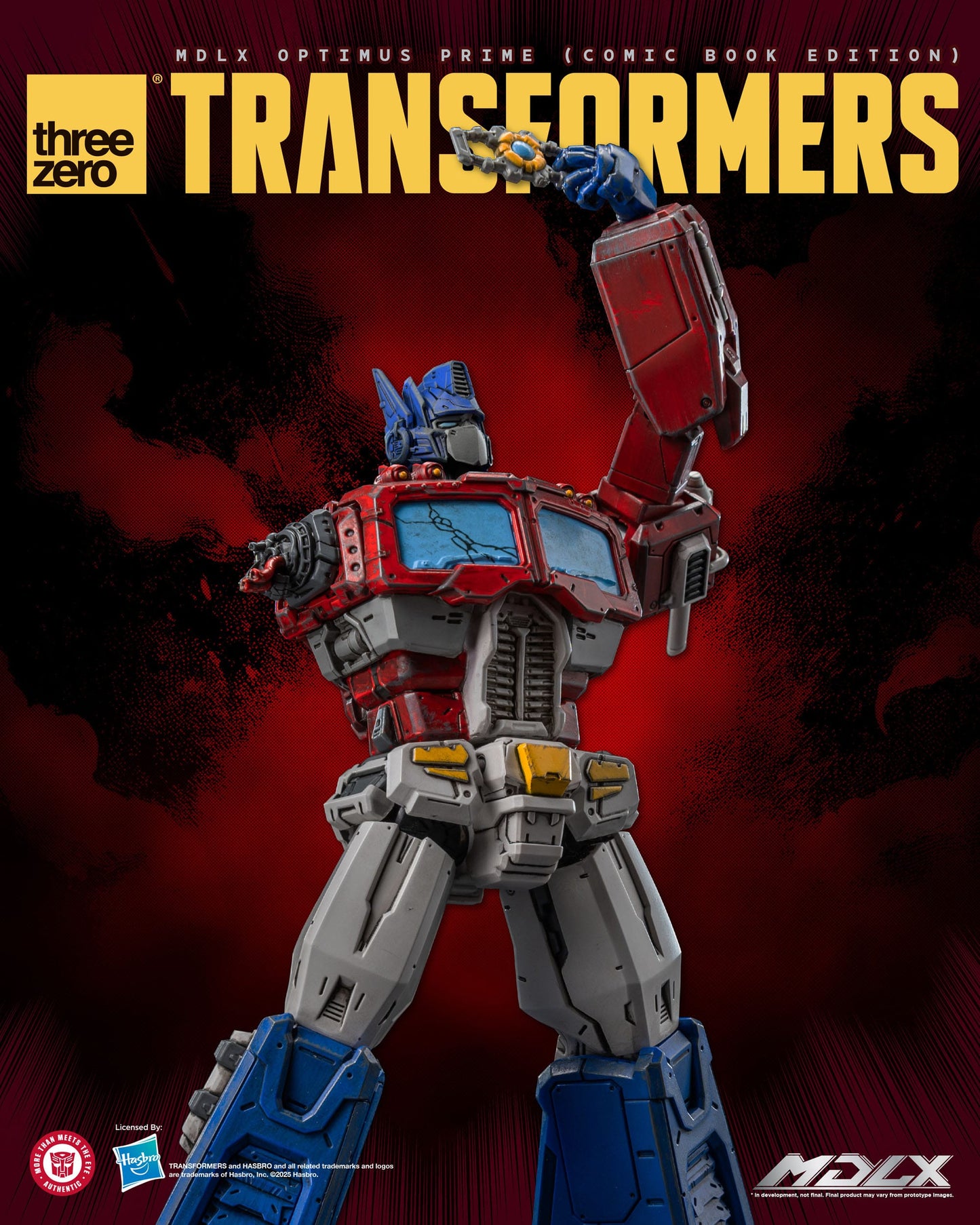 Transformers figurine MDLX Optimus Prime (Comic Book Edition) 18 cm ThreeZero