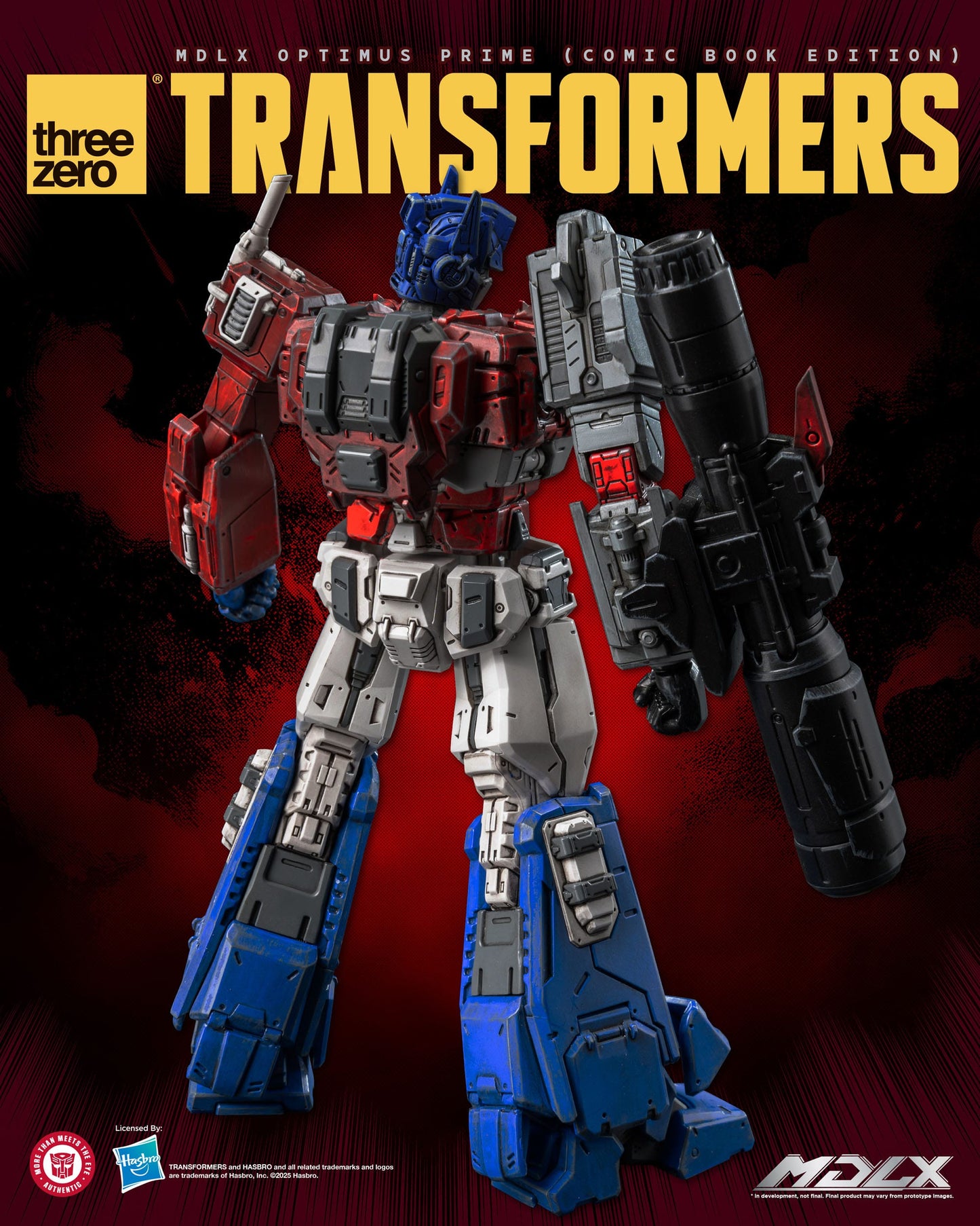 Transformers figurine MDLX Optimus Prime (Comic Book Edition) 18 cm ThreeZero
