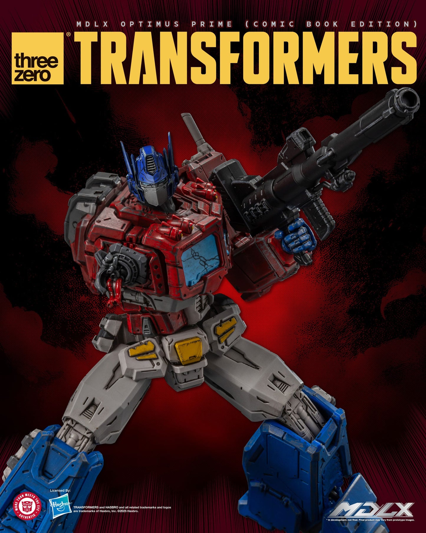 Transformers figurine MDLX Optimus Prime (Comic Book Edition) 18 cm ThreeZero