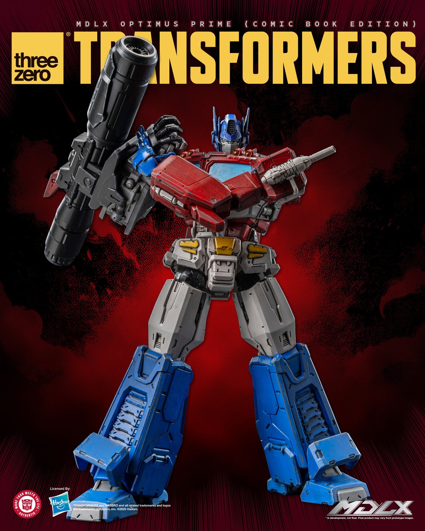 Transformers figurine MDLX Optimus Prime (Comic Book Edition) 18 cm ThreeZero