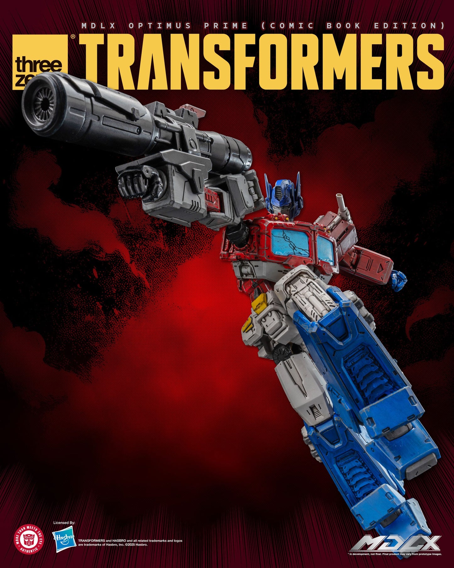 Transformers figurine MDLX Optimus Prime (Comic Book Edition) 18 cm ThreeZero