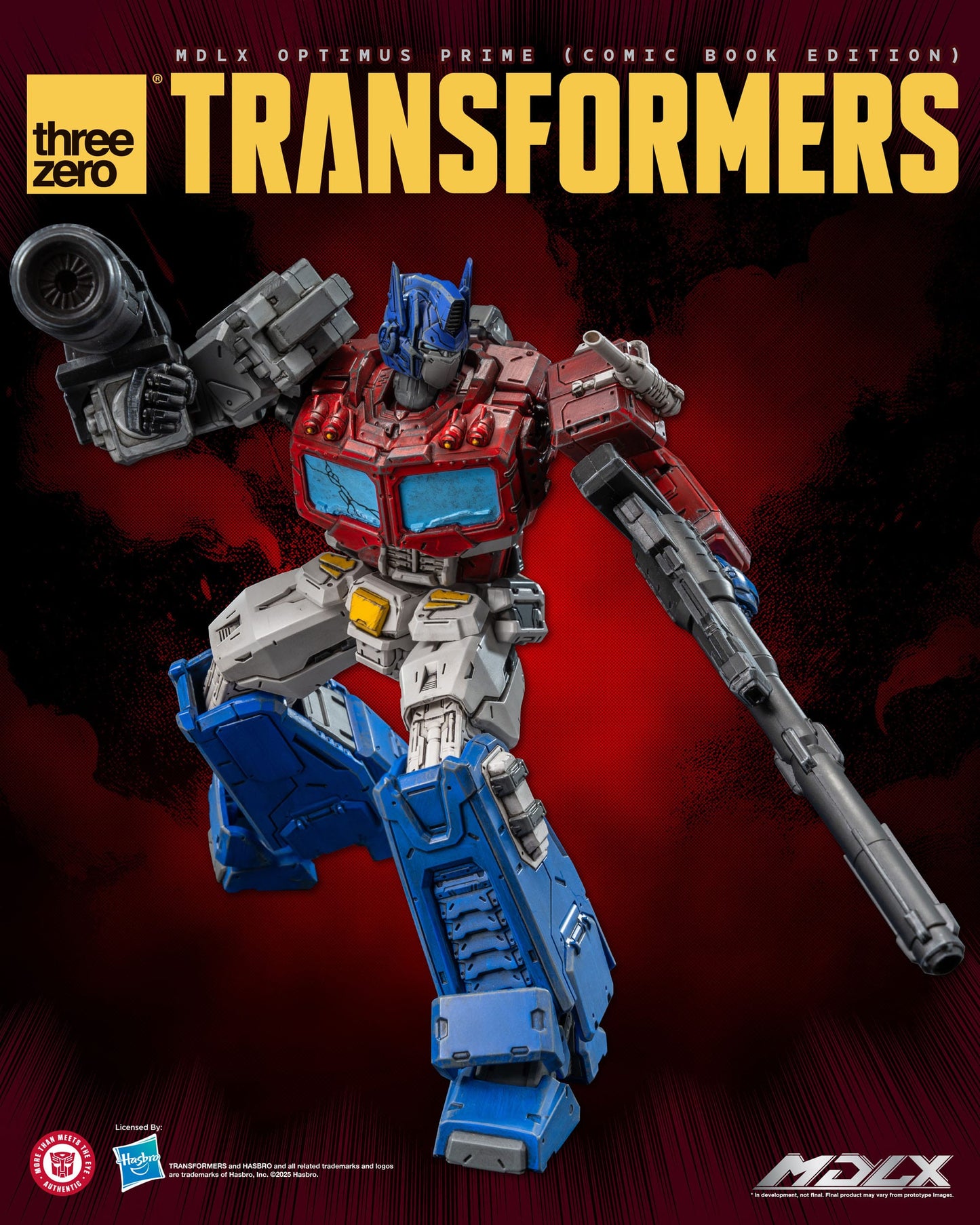 Transformers figurine MDLX Optimus Prime (Comic Book Edition) 18 cm ThreeZero